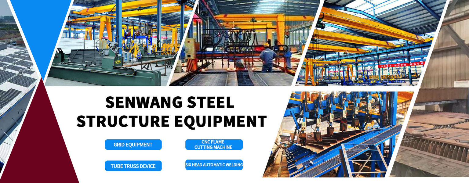 Qingdao Senwang Steel Construction Co., Ltd linea di produzione del fabbricante