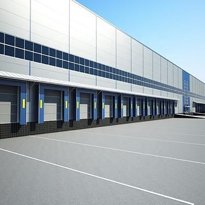 GB Standard Metal Storage Facility Warehouse Edifici prefabbricati con trave a forma di H