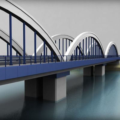 Ponte di struttura in acciaio ad alta resistenza