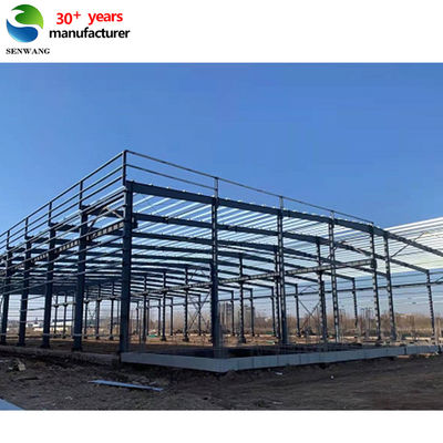 Edificio prefabbricato con struttura in acciaio e telaio metallico personalizzato per magazzino/officina
