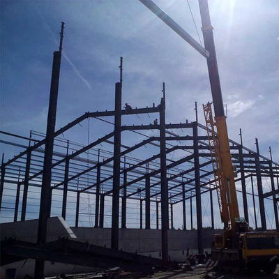 Sviluppo industriale coordinato edifici strutturali in acciaio per grandi magazzini
