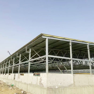 Costruzione di fabbriche di acciaio, magazzini industriali.