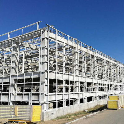 Fabbrica Fornitura diretta Magazzino prefabbricato Struttura in acciaio Cornice fattoria lattiero-casearia Forniture edilizie magazzino e ufficio