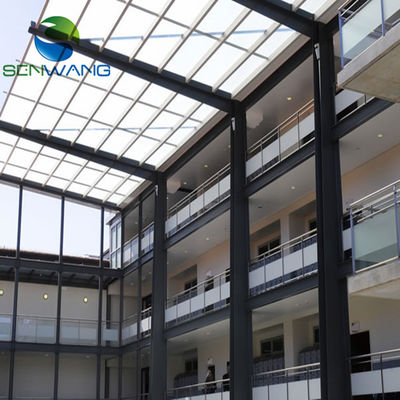 Edifici strutturali in acciaio laminato a caldo personalizzati per magazzini / officine / officine