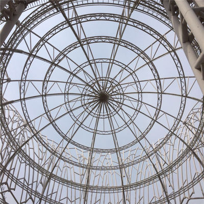 Struttura in acciaio resistente alle intemperie con lunghezza di fascia personalizzabile e resistenza alla corrosione per applicazioni industriali