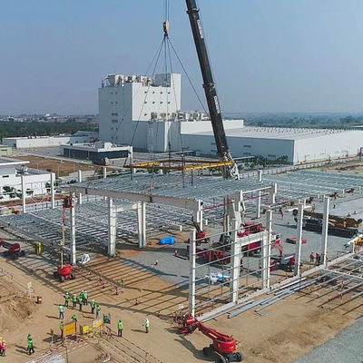 Struttura principale versatile dell'acciaio a basso tenore di carbonio Q235 Q345 H Opzioni di progettazione dell'acciaio per la struttura in acciaio