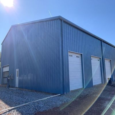 Customizable Design Steel Structure Workshop With Sandwich Panel Parete e tetto
