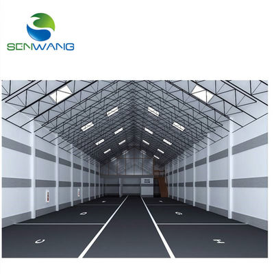 Immagazzino di struttura in acciaio Immagazzino a telaio in acciaio con pannello sandwich isolato o foglio di colore in acciaio