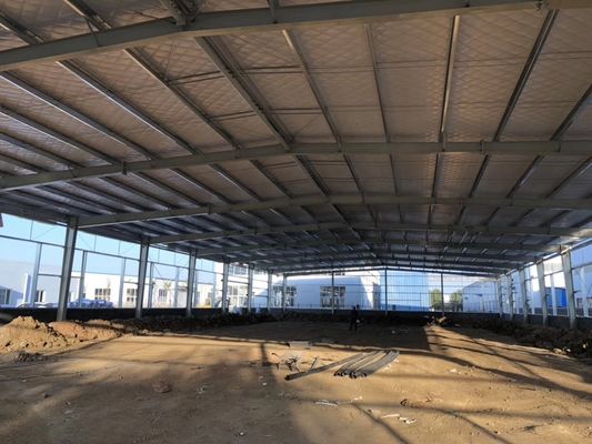 Rapido Costruire Economica Prefabbricato Struttura di Acciaio Workshop Con Base di Acciaio Cimento Fondazione