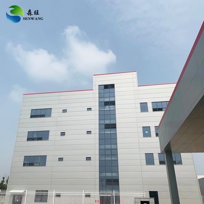 Edificio di struttura in acciaio prefabbricato su misura per uso commerciale Q235/Q355