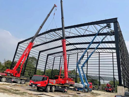 struttura in acciaio prefabbricata magazzino laboratorio edificio in metallo