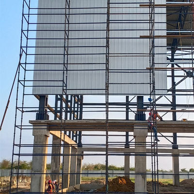 Stoccaggio di strutture in acciaio versatile con installazione di supporto per la guida online Certificato ISO 9001 CE e buona rigidità