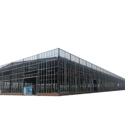 Q235 Q345 Edificio di magazzino a telaio in acciaio con sezione in H
