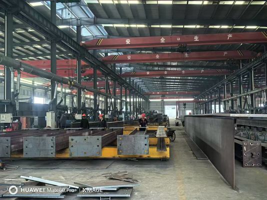 Pile Foundation Steel Bridge Structure Windproof Prefabbricati ponti in acciaio