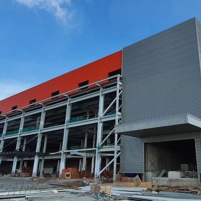 Struttura in acciaio leggero con grado di acciaio Q355 Q235B