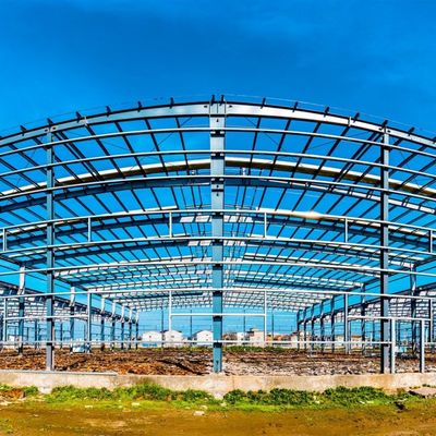 Porta scorrevole Edificio magazzino prefabbricato Opzioni di stoccaggio sicuro
