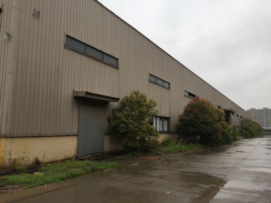 Q235B Laboratorio di struttura in acciaio / Laboratorio di metallo con colori personalizzabili e struttura di purlin