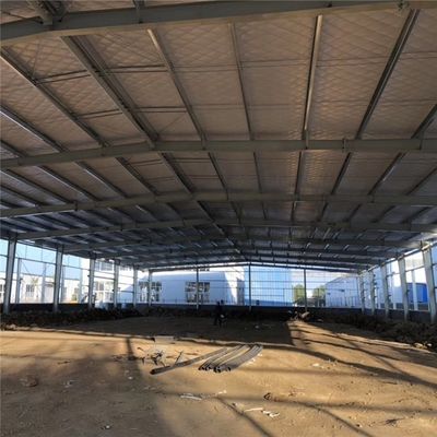 Edifici in acciaio personalizzabili con colonne di acciaio saldate e superfici galvanizzate o verniciate