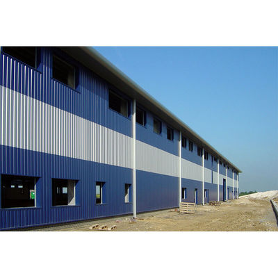 Capannone prefabbricato in acciaio di facile montaggio con materiali in acciaio plastico e alluminio