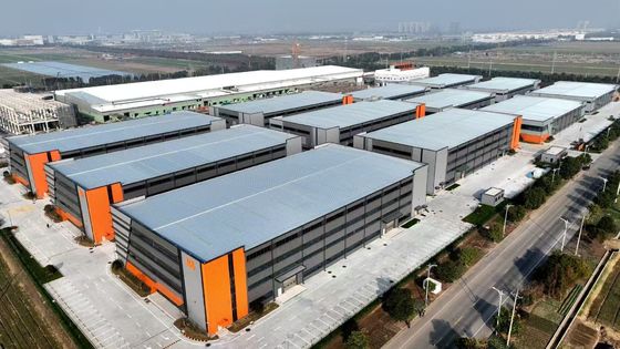 Galvanizazione a caldo in acciaio rivestito Edificio ingegneristico versatile costruzione personalizzabile