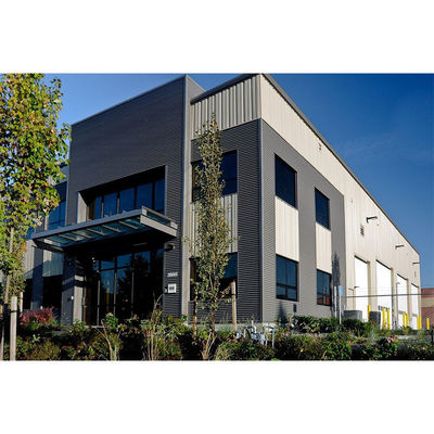 ISO 9001 / CE Edificio Industriale Prefabbricato con Struttura Metallica e Montaggio Semplice, Magazzino Multifunzionale con Struttura in Acciaio Integrata
