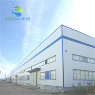 Magazzino con struttura in acciaio prefabbricata con acciaio Q235/Q355