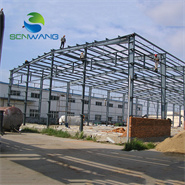 Strutture in acciaio galvanizzato per magazzini e officine