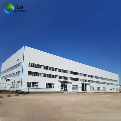 Edificio con struttura in acciaio personalizzato per stoccaggio industriale - Certificato ISO 9001/CE