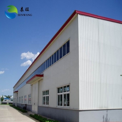 Magazzino prefabbricato in acciaio con telaio in acciaio Q235/Q355