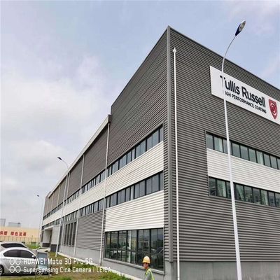 Resistenza sismica 9 punti acciaio leggero Q355 struttura struttura principale laboratorio con breve periodo di costruzione