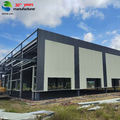 magazzino in acciaio prefabbricato con telaio H Q235/Q355