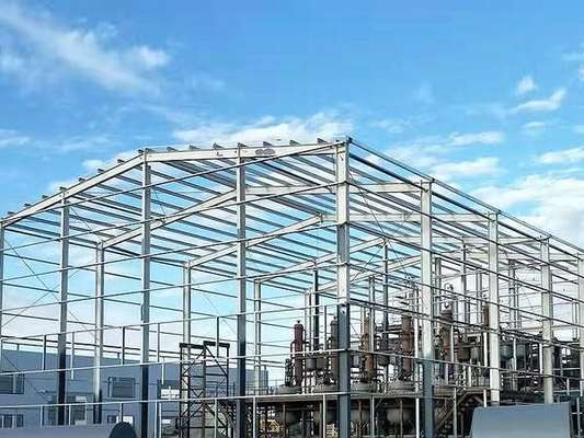 Stoccaggio di struttura in acciaio personalizzabile di costruzione rapida con certificazione ISO 9001