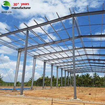 Stoccaggio di strutture in acciaio certificato CE con modelli Q235 Q345 Q355B e galvanizzazione a caldo