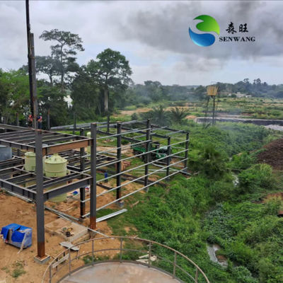 Magazzino prefabbricato con colonna in acciaio personalizzabile con lucernario in plastica rinforzata con fibra di vetro e progettazione CAD