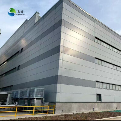 Customized Sizes Steel Structure Warehouse with Q235 Q355 Grade Steel and Sloped Roof Design