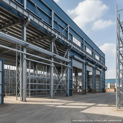 Rivestimento in PTFE Struttura modulare in acciaio leggera con tolleranza di ±1% per costruzioni durevoli