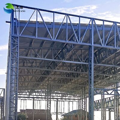 KXD-SSW181 Officina in Struttura d'Acciaio con Grondaia in PVC Capacità di Produzione 30000 tonnellate/anno Perfetta per Grandi Progetti Industriali