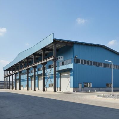 Q235 Struttura in acciaio di grado struttura in acciaio per officina struttura a telaio adatta alla produzione industriale su larga scala e allo stoccaggio