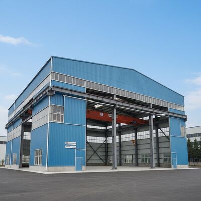 Edificio modulare in acciaio leggero con caratteristiche personalizzabili che consentono un rapido dispiegamento e configurazioni edilizie adattabili