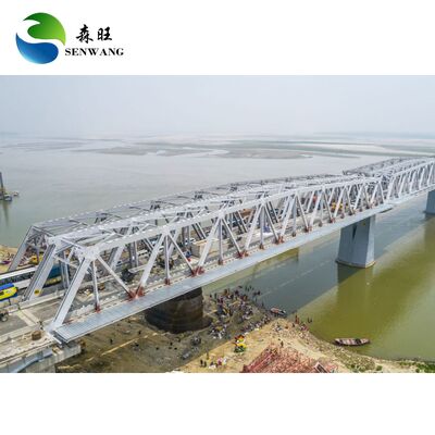 Ponte con Struttura in Acciaio Resistente con Durata di Utilizzo di 70 Anni, Design Antivento e Costruzione Prefabbricata