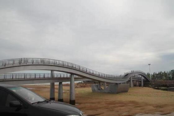 Ponte a treccia in acciaio ad alta resistenza alla corrosione con vernici a spruzzo progettate per condizioni industriali e climatiche difficili