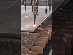 Dettagli della saldatura visualizzazione dei materiali da costruzione delle strutture in acciaio