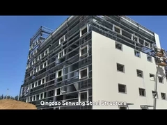 edificio con struttura in acciaio-