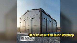 Workshop/magazzino della struttura in acciaio